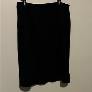 Jones New York Classic Black Pencil Skirt